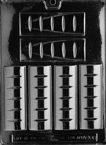 1 OZ Chocolate Candy Bar Pieces Mold (BTL) - Perfect for DIY Candy Making, Baking, and Chocolate Crafts at Home