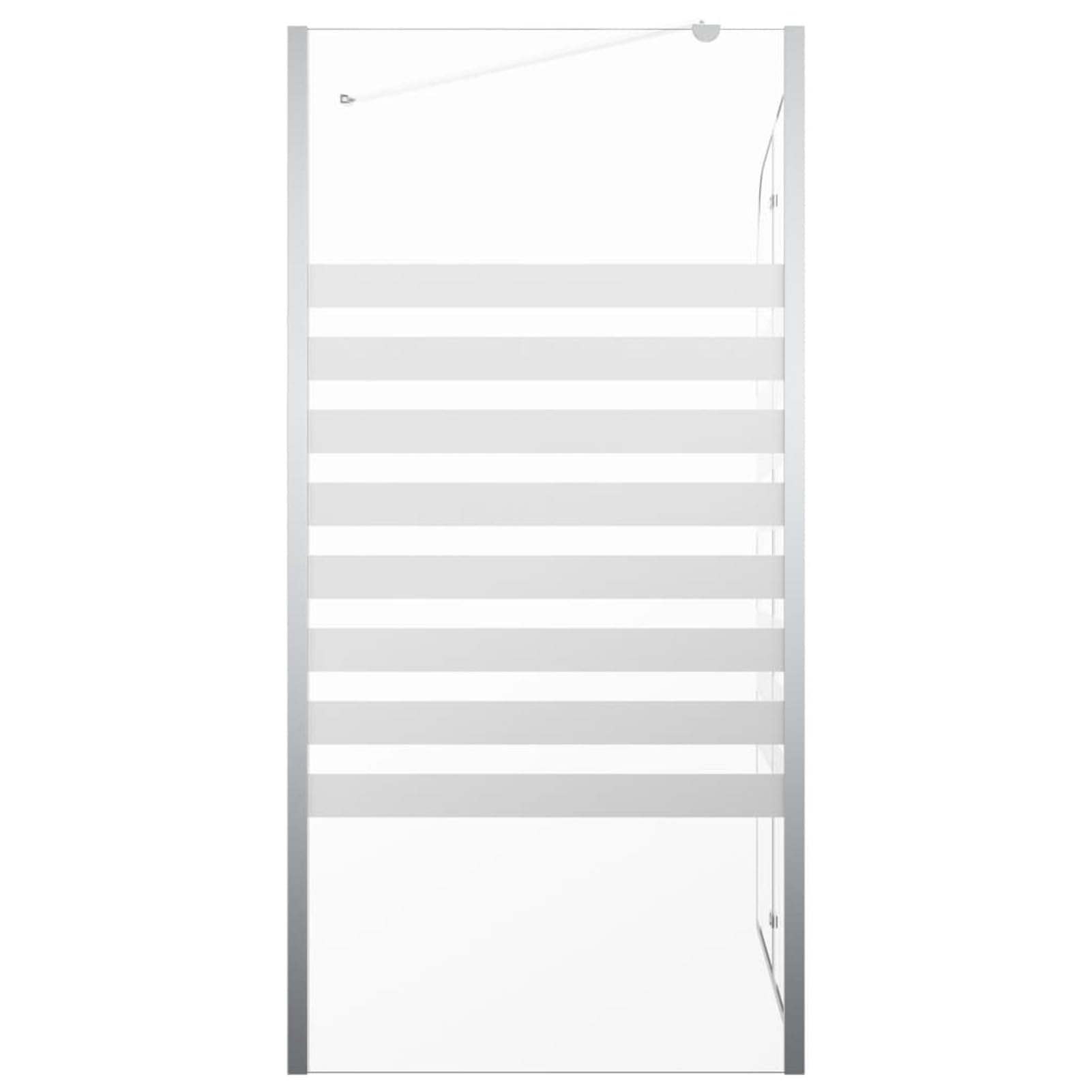 Tempered Glass Shower Panel Screen - 47.2