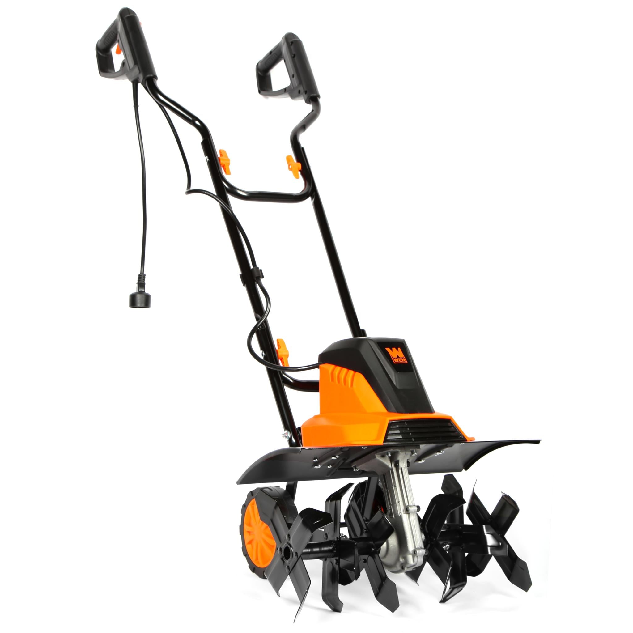 WEN TC1318 13.5 Amp 18 Inch Electric Tiller and Cultivator - Powerful Garden Soil Cultivator for Home Landscaping & Vegetable Gardens