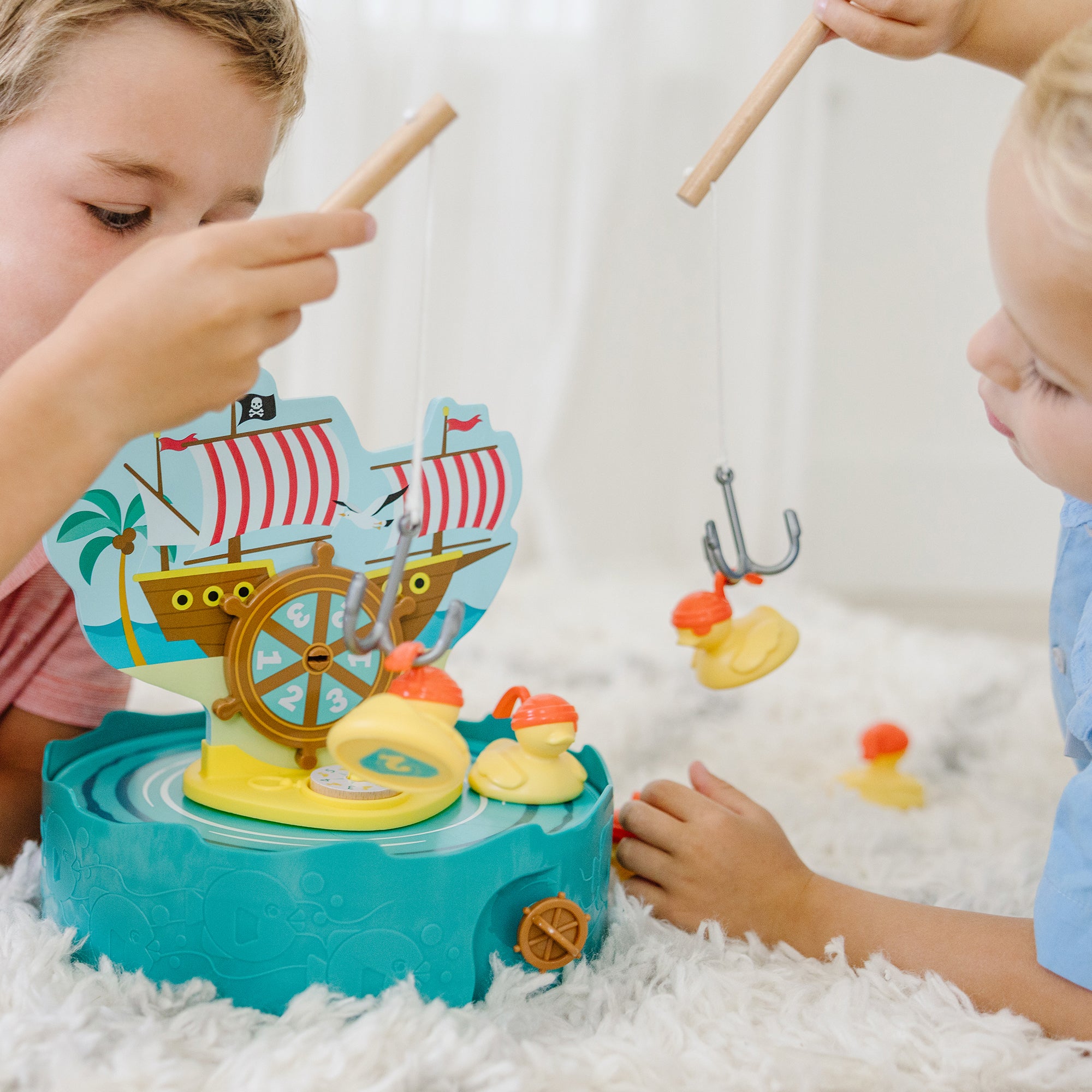 Fun at the Fair! Hook a Duck Game - Classic Carnival Duck Pond Game for Kids & Family - Perfect for Birthday Parties, School Events & Carnival Nights