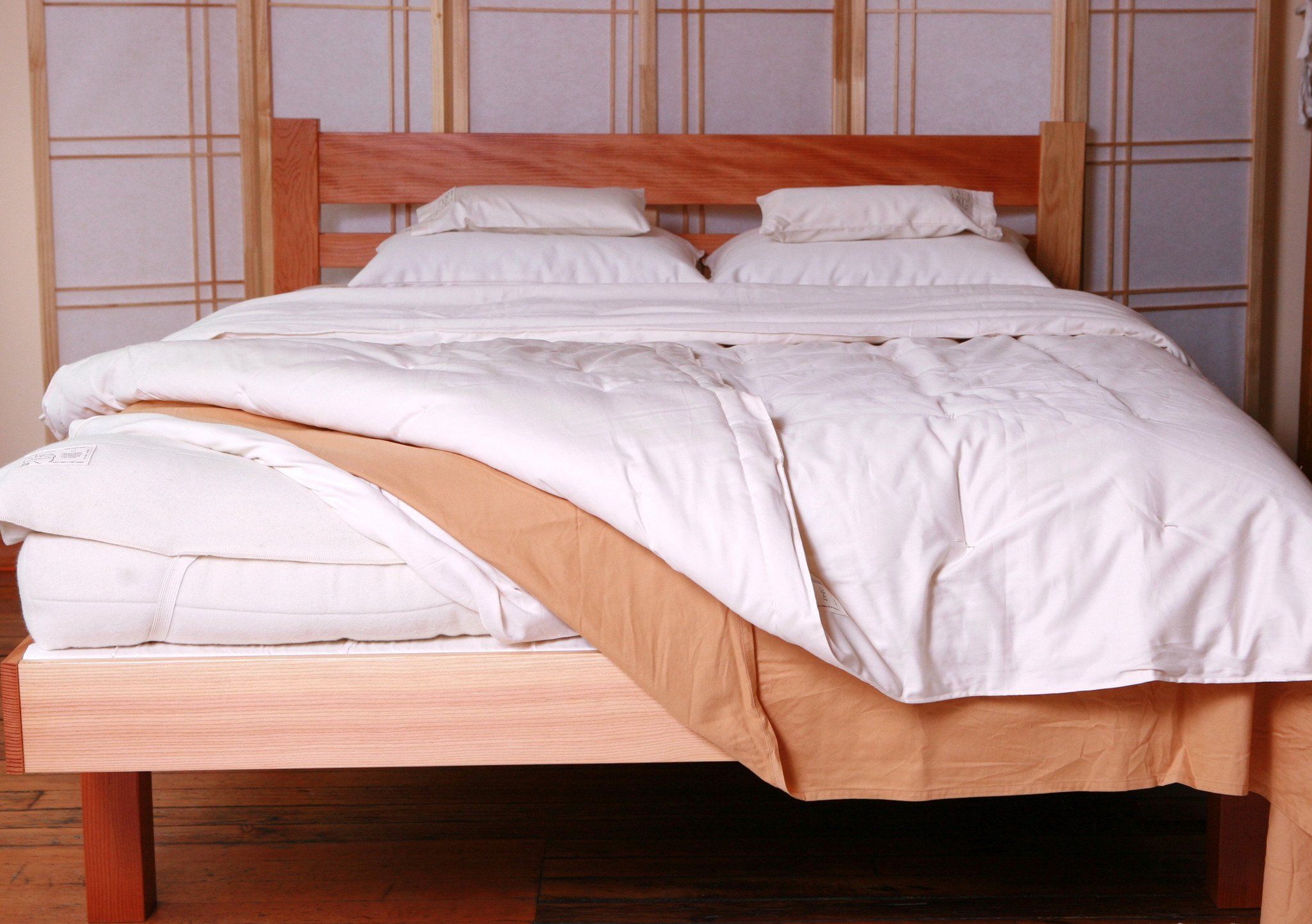 Premium 100% All Wool Mattress - Natural, Hypoallergenic & Breathable for Ultimate Comfort - Perfect for Eco-Friendly Bedrooms, Allergy Relief & Sustainable Sleep Solutions