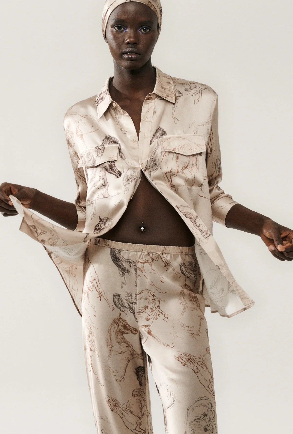 Wild Horses Bias Cut Pants - Flowy & Stylish Women's Trousers for Casual Wear & Office Outfits