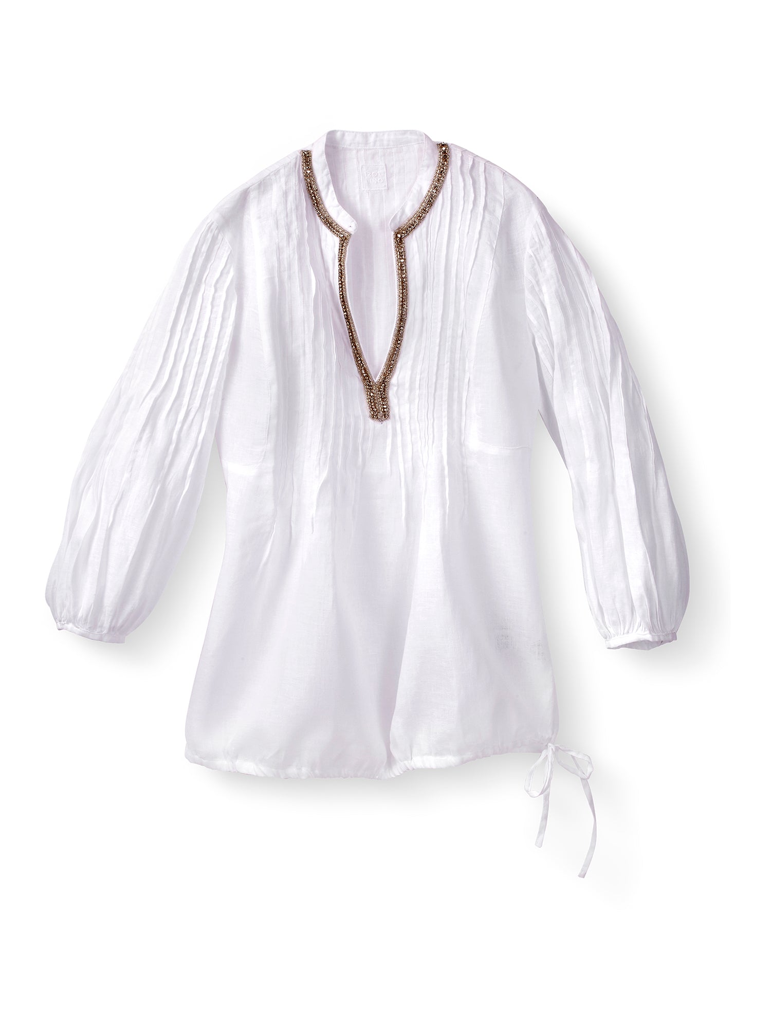 Lisette Linen Top for Women - Breathable Summer Blouse with Loose Fit & Button Detail | Perfect for Beach Outings, Casual Wear & Boho Style Outfits