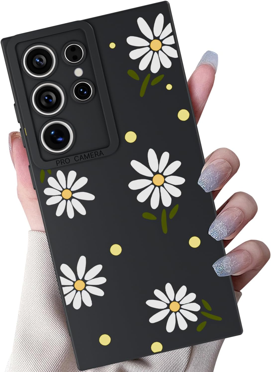 Samsung Galaxy S25 Plus Case - Flower Butterfly Design Soft Silicone Phone Cover - Slim Protective Shockproof Case for Everyday Use, Work & Travel