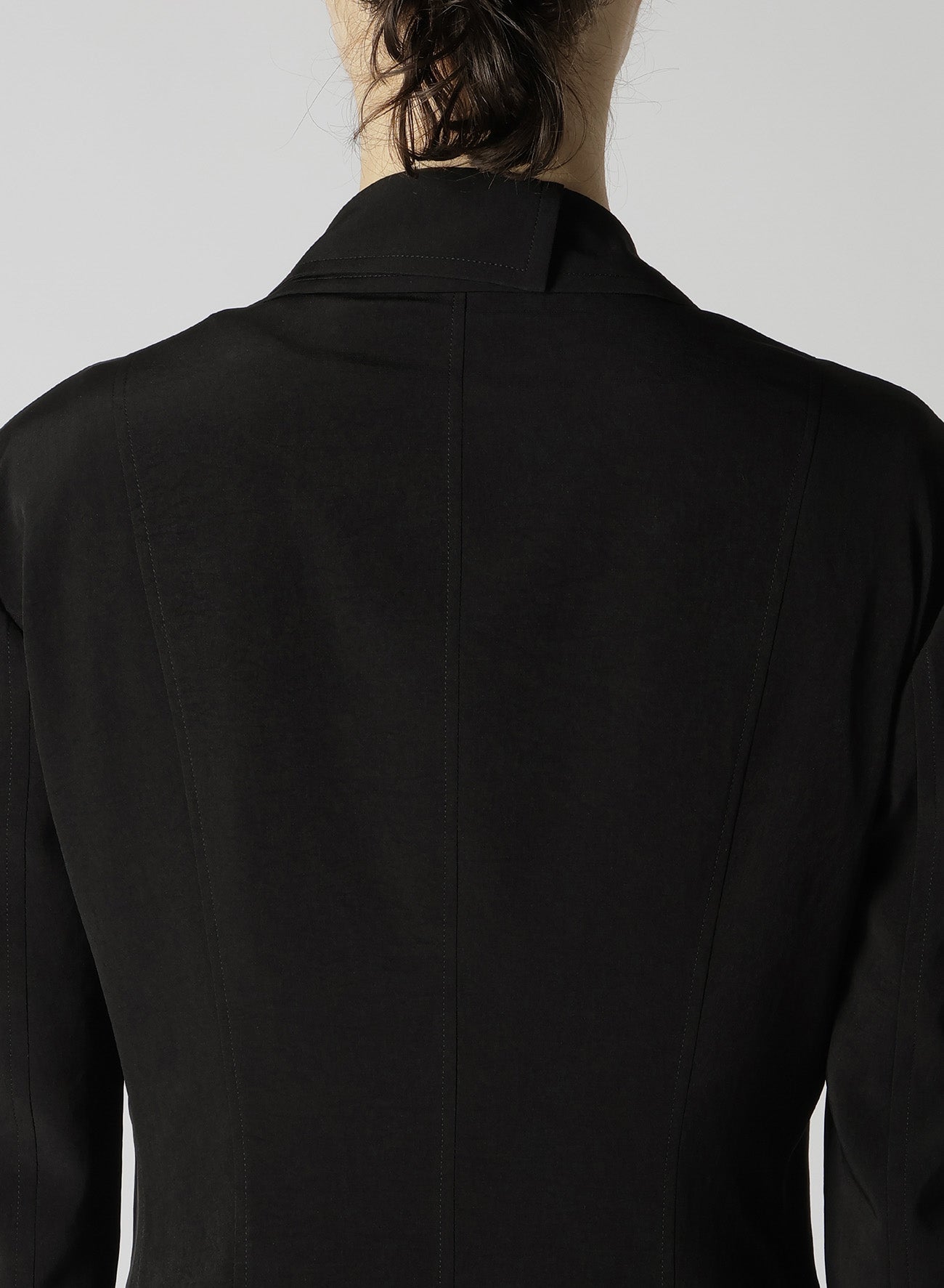 Elegant Crepe de Chine Double Front Jacket for Women - Lightweight & Stylish Outerwear for Work, Dates & Special Occasions