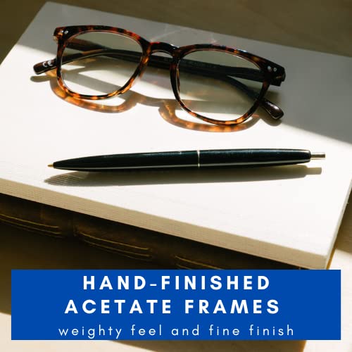 Forte Blue Light Blocking Glasses for Women & Men - Anti Eye Strain Computer & Reading Glasses with UV Protection - Perfect for Office Work, Gaming & Screen Time