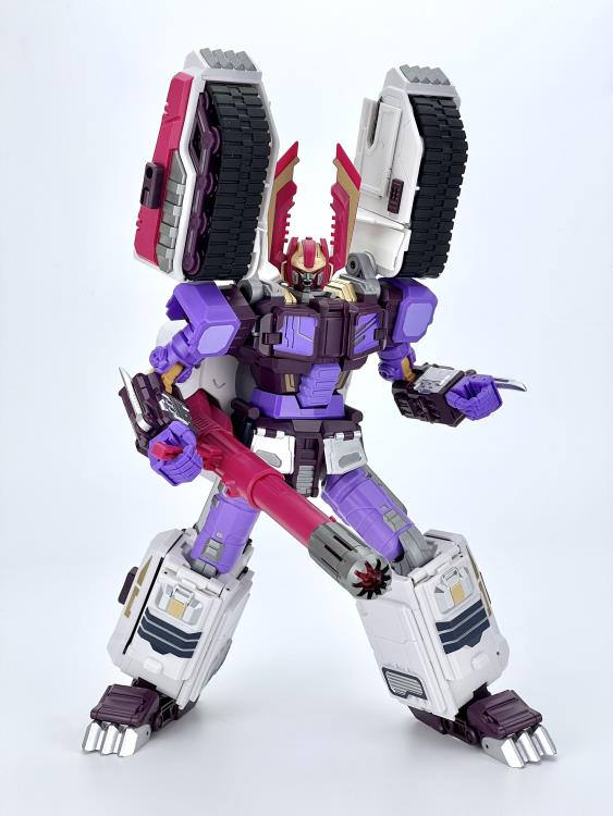 Fans Hobby Master Builder MB-17A Galva Tyranno Collectible Action Figure - Highly Articulated Dinosaur Robot Toy for Display & Play - Perfect for Collectors & Kids