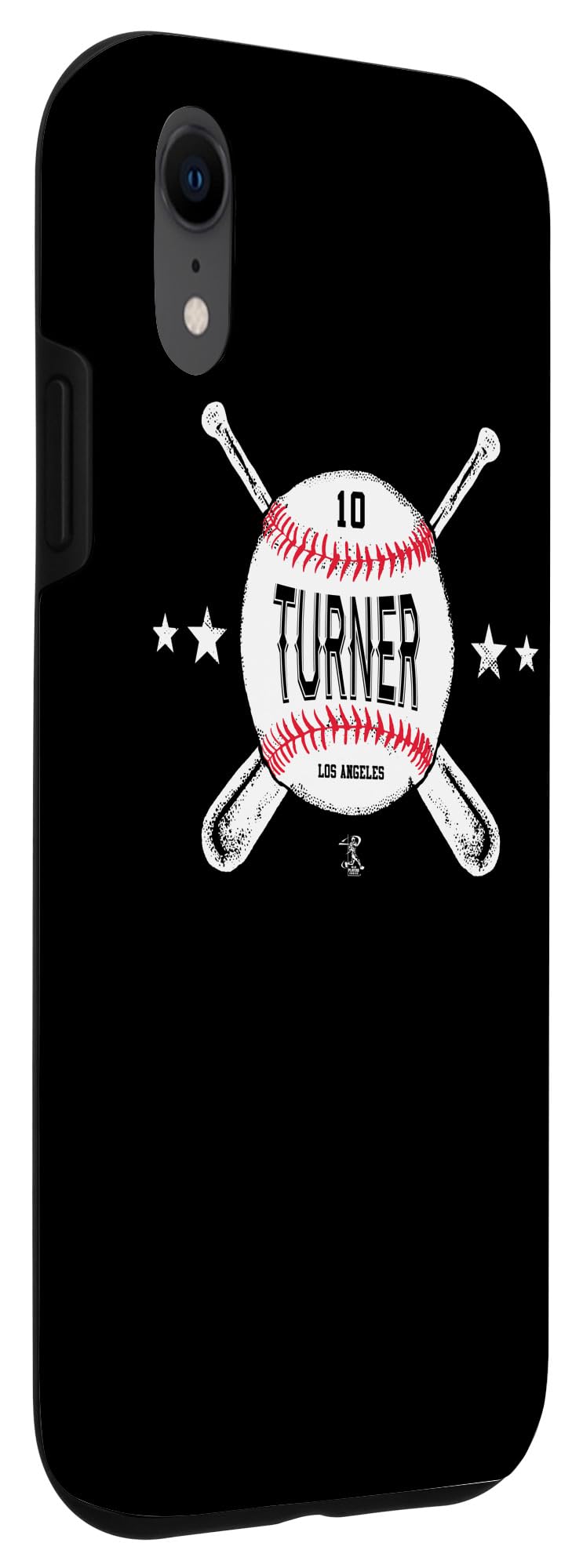 iPhone XR Justin Turner Cross Baseball Gameday Case - Durable Protective Phone Cover for Los Angeles Dodgers Fans | Perfect for Baseball Games, Sports Events & Daily Use
