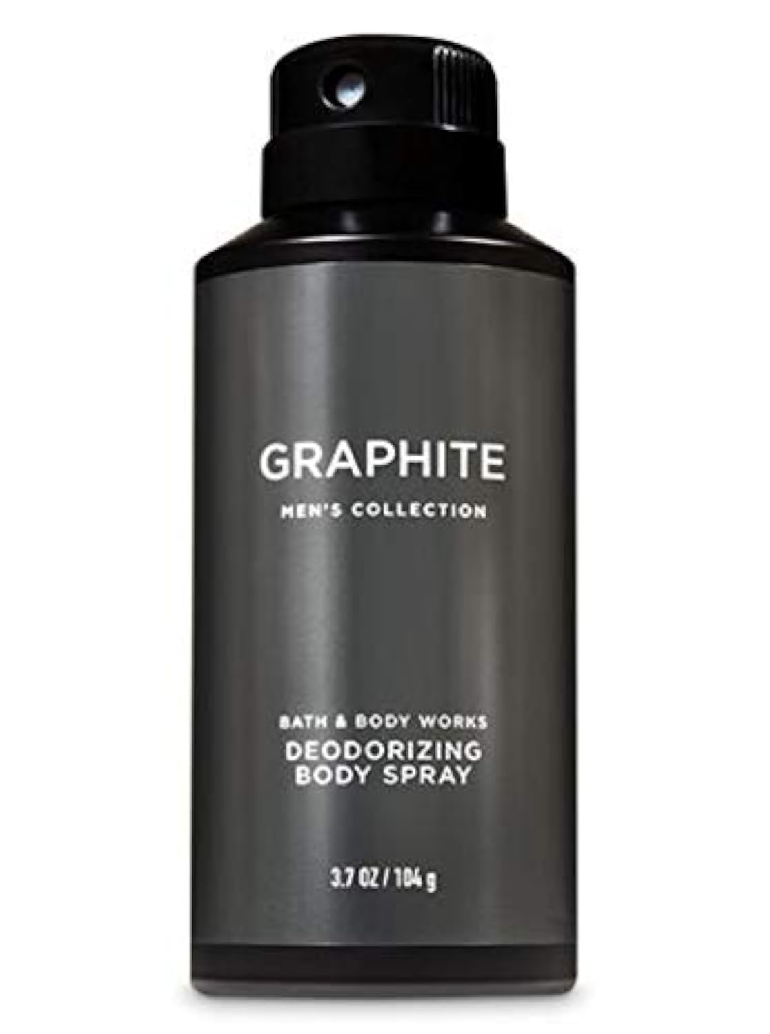 Bath & Body Works Graphite Men's Deodorizing Body Spray 3.7 Fl Oz - Fresh Long-Lasting Fragrance for Men, Daily Use & Gym