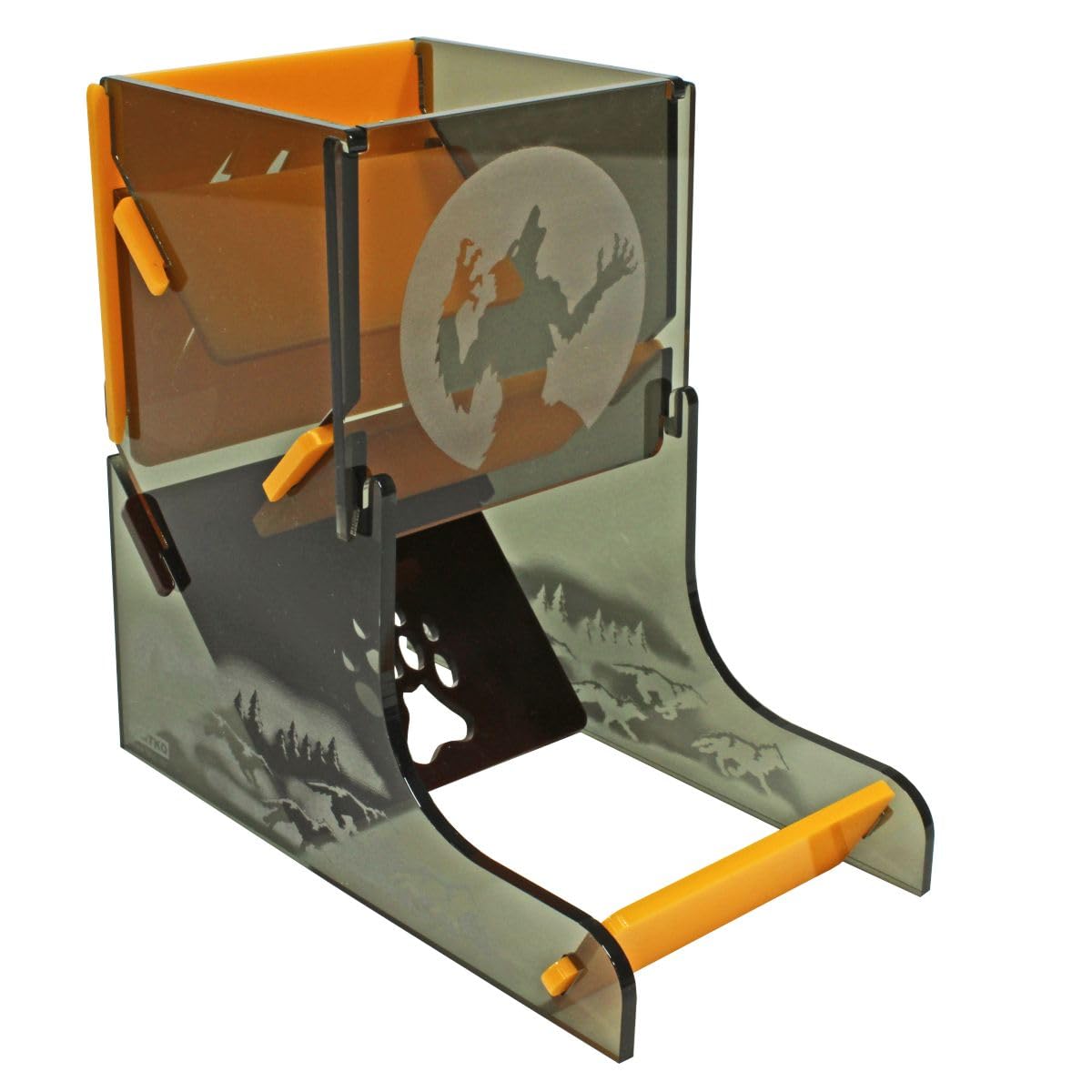 LITKO Horror Themed Dice Tower for Board Games | Werewolf Dice Roller | Perfect for RPG, D&D, and Tabletop Gaming