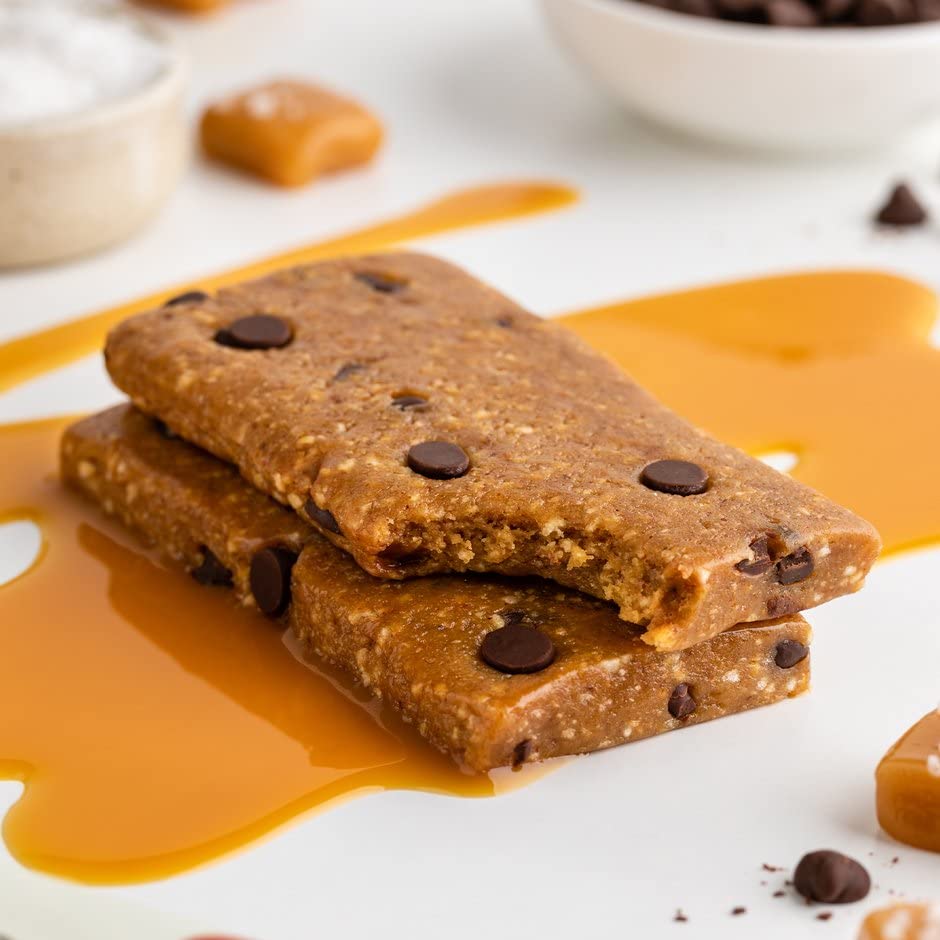 Organic Vegan Protein Bars - 12 Pack, Healthy Snacks for Gym & Travel