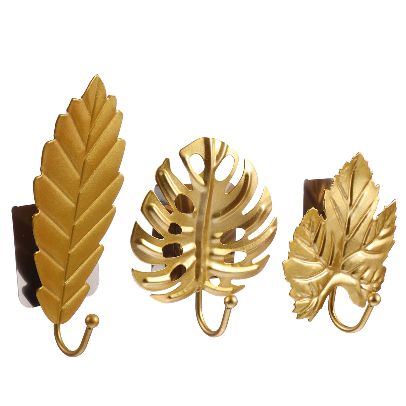Alipis 3-Pack Decorative Wall Hooks for Coats, Jackets & Clothing - Heavy Duty Hanging Hooks for Entryway, Bedroom & Bathroom Organization