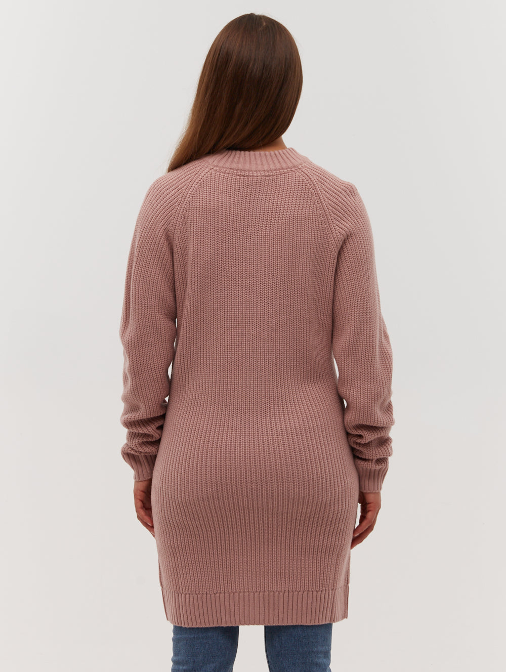 Karlie Rib Knit Sweater Dress for Women - Soft Long Sleeve Bodycon Midi Dress - Perfect for Fall Winter, Date Night & Office Wear