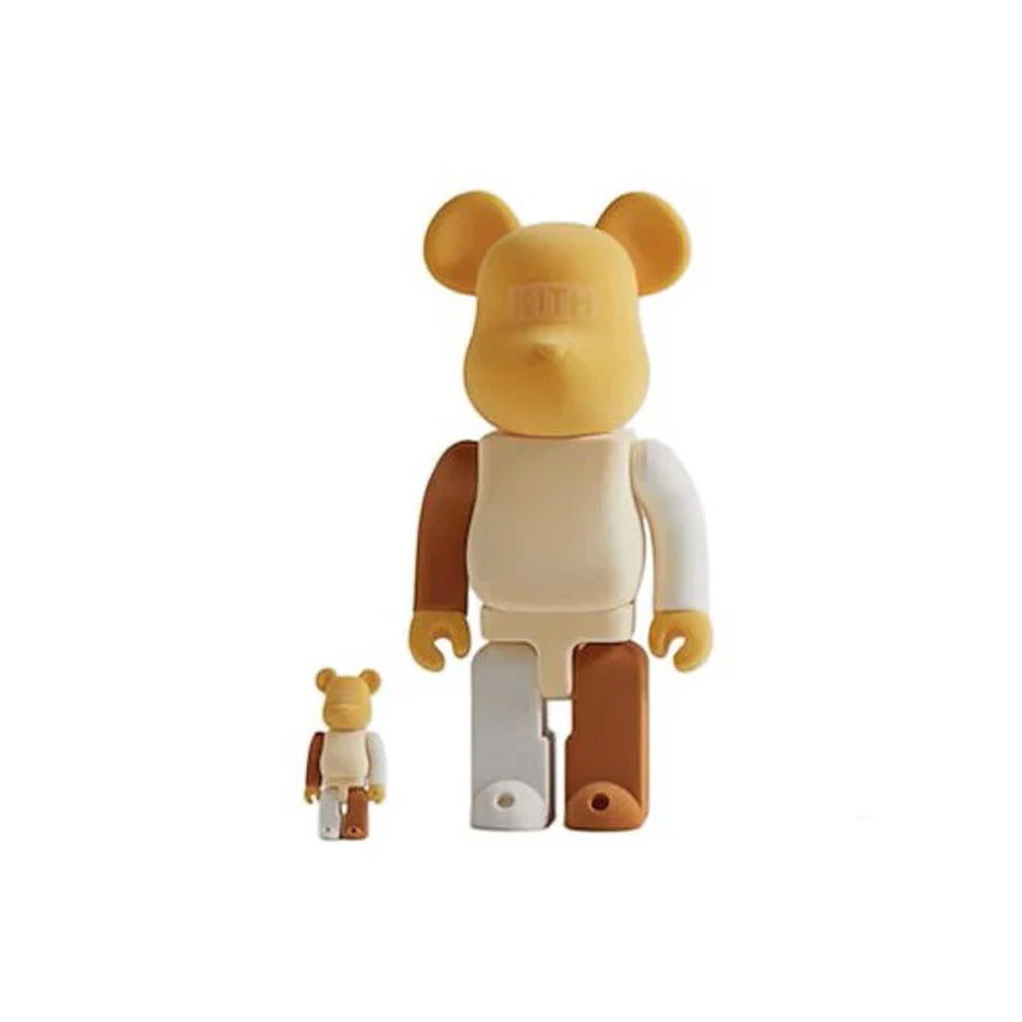 Bearbrick x Kith 'Desert 400% / 100%' Collectible Vinyl Figure (2022 Edition) - Perfect for Home Display, Office Decor & Anime Collector's Showcase