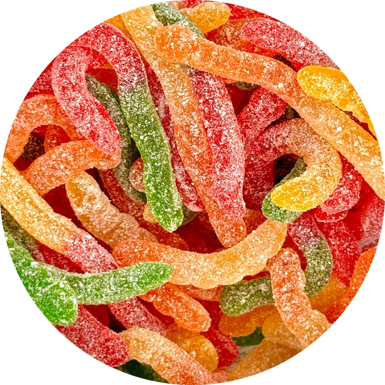Albanese Sour Gummy Worms 5lb Bulk Bag - Assorted Fruit Flavored Candy for Parties, Movie Nights & Snacking
