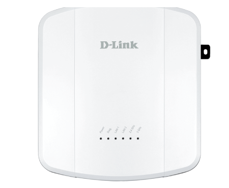 D-Link DWL-8610AP Dual Band 802.11n/ac Wireless Access Point with Unified Management - High-Speed WiFi for Office & Enterprise Networks