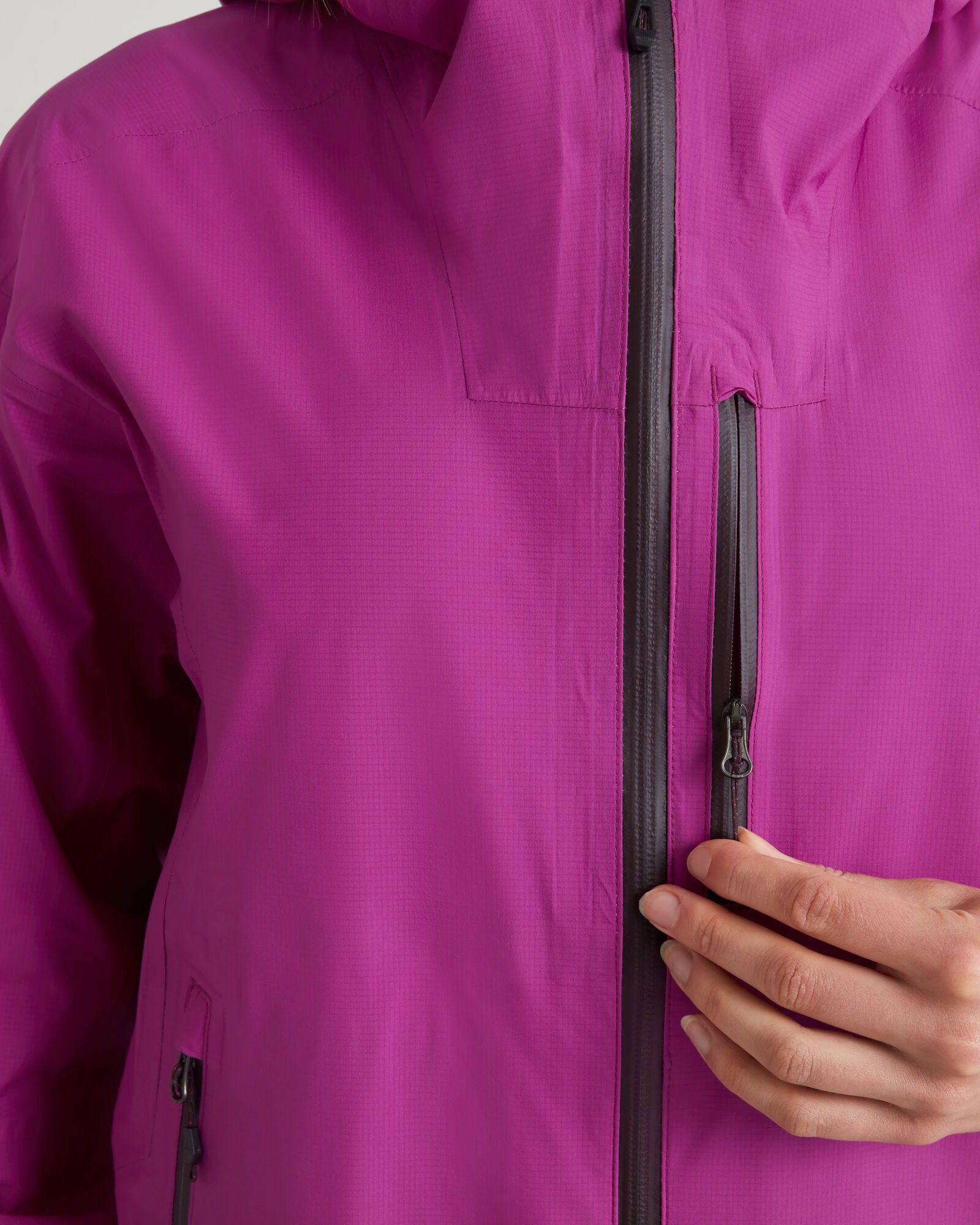 STORM Chaser 3 Layer Waterproof Windproof Women's Rain Jacket - Lightweight Outdoor Hiking Raincoat for Women - Perfect for Camping, Travel & Everyday Use