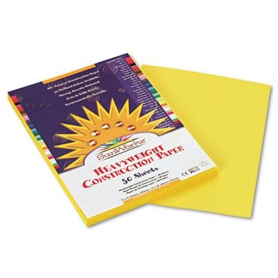 SunWorks Construction Paper - 50 Sheets, 10 Vibrant Colors, Heavyweight 76 lb, Acid-Free for Kids Arts & Crafts, School Projects, Scrapbooking, and DIY Decorations