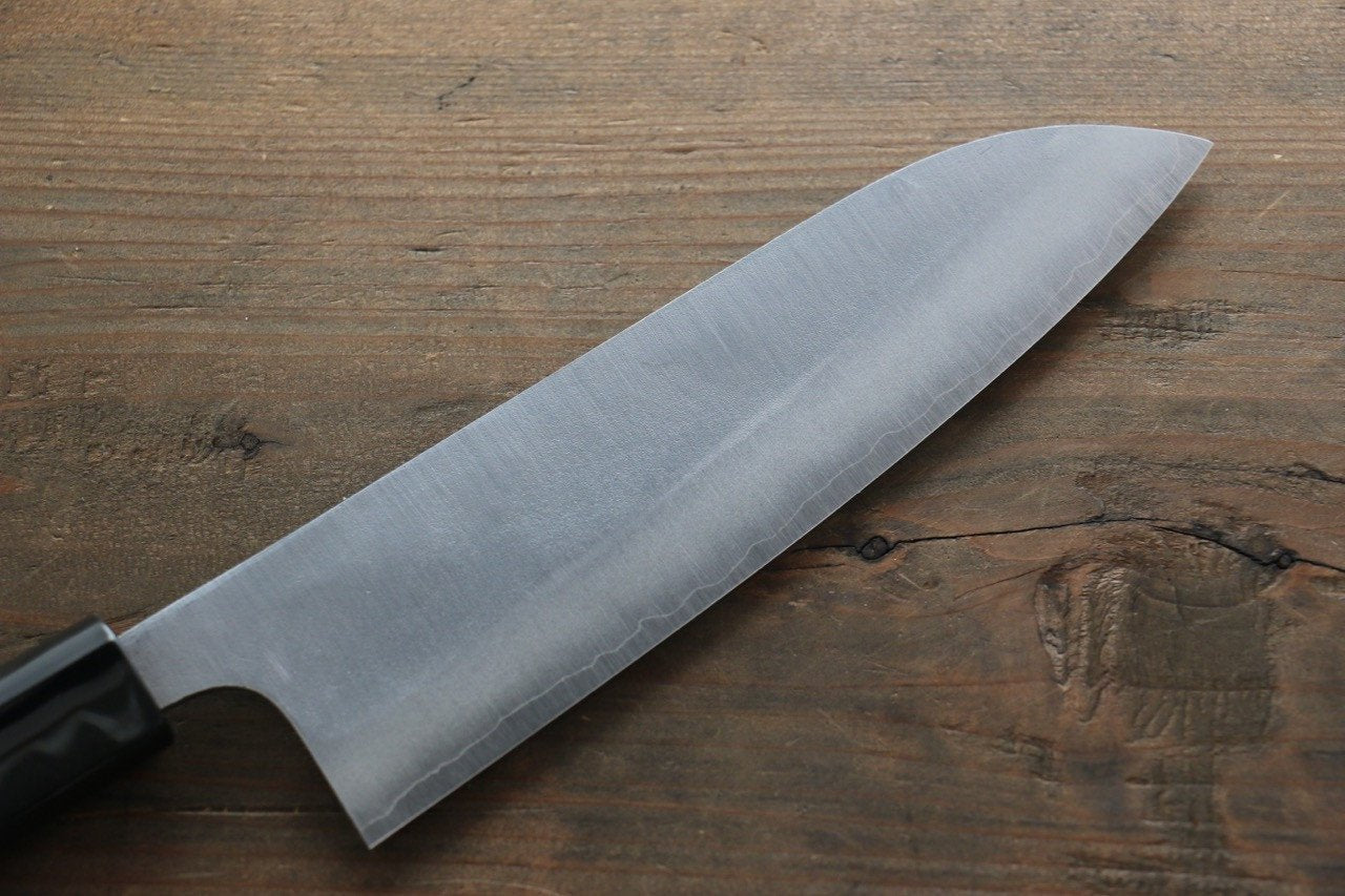 Nao Yamamoto VG10 Nashiji Santoku Knife 165mm - High Carbon Stainless Steel Japanese Kitchen Knife for Slicing, Dicing, and Chopping Vegetables, Meat, and Fish - Perfect for Home Chefs and Professional Cooks