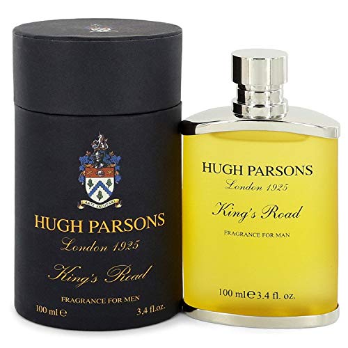 Hugh Parsons Kings Road Cologne for Men - 3.4 oz Eau De Parfum Spray | Long-Lasting Fragrance | Perfect for Date Night, Office & Special Occasions
