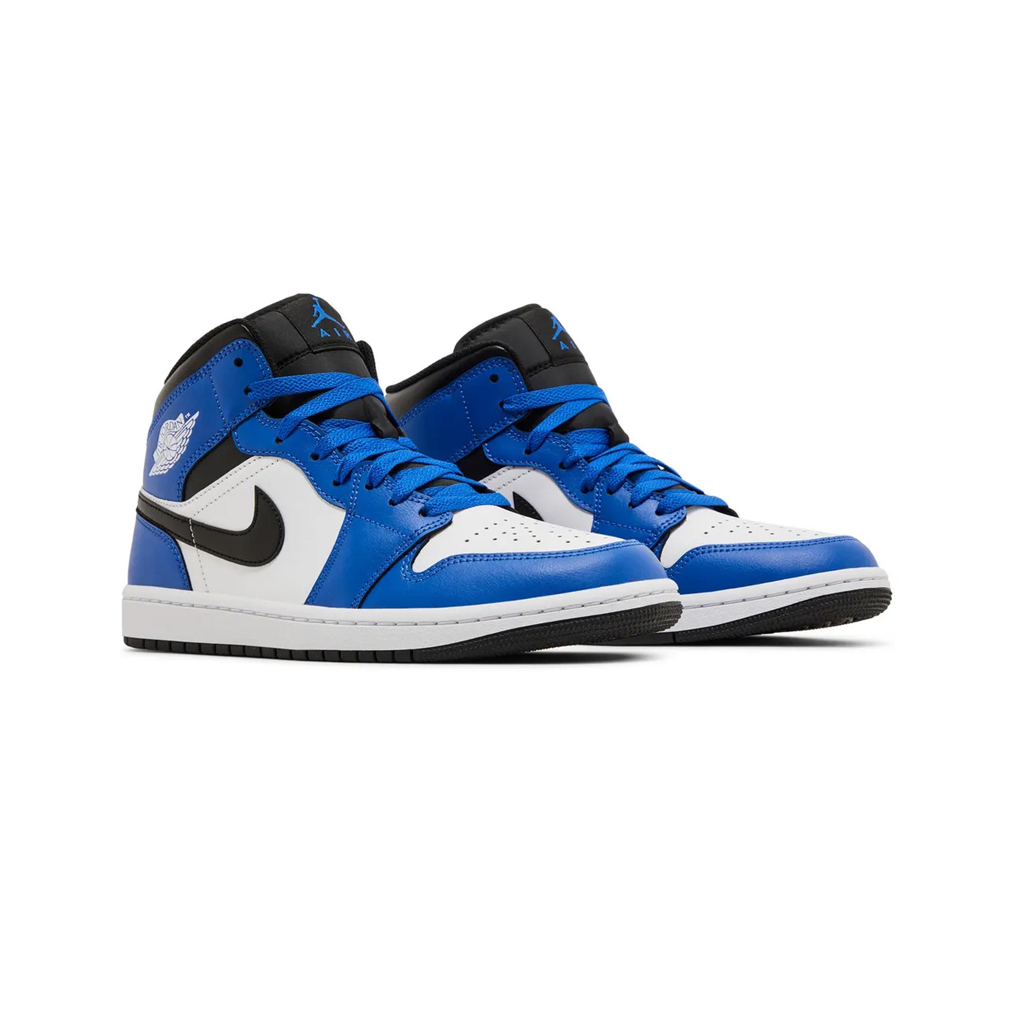 Air Jordan 1 Mid 'Game Royal' Basketball Shoes 2024 - Men's Sneakers for Casual Wear & Street Style