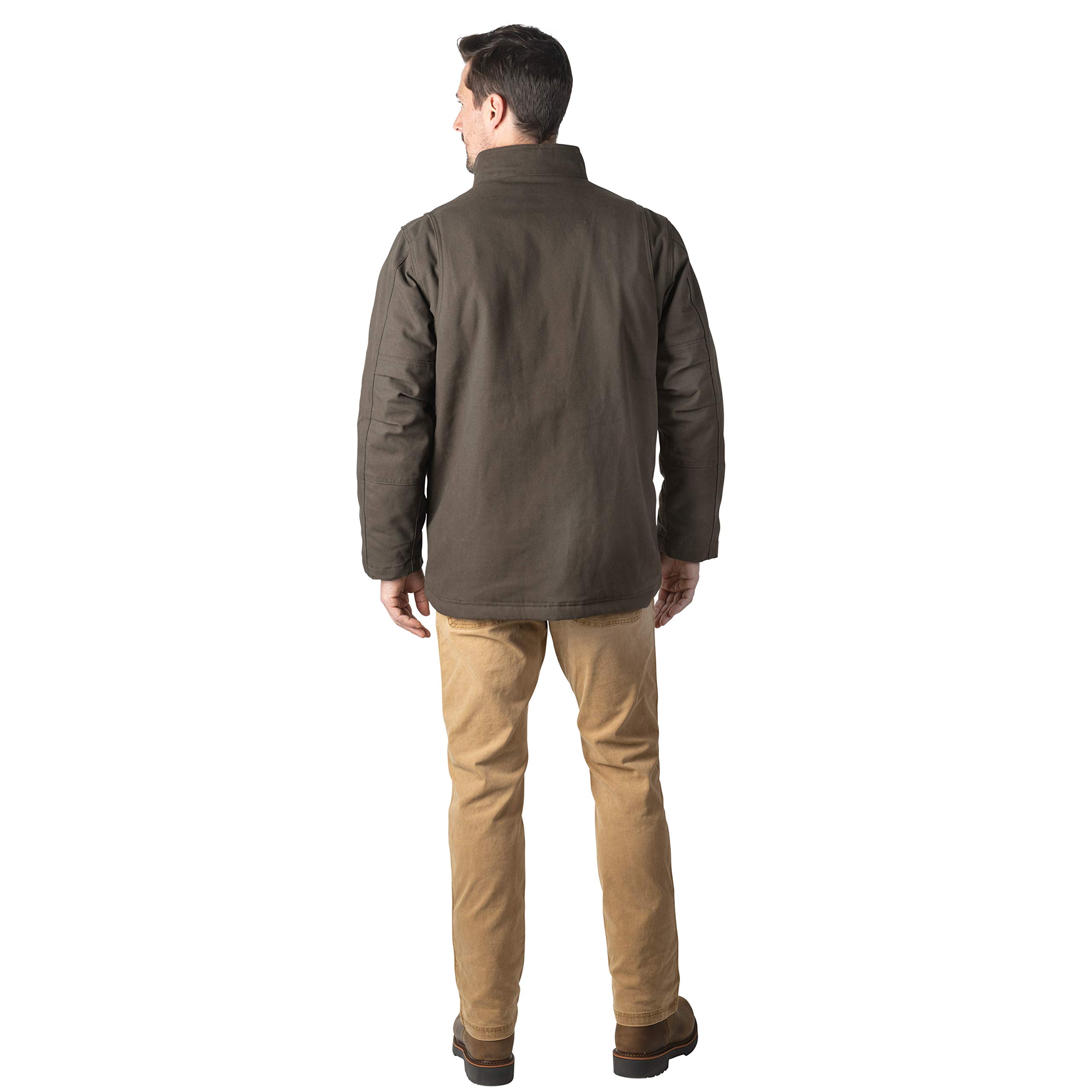 Men's Super Duck Insulated Winter Coat for Outdoor Activities