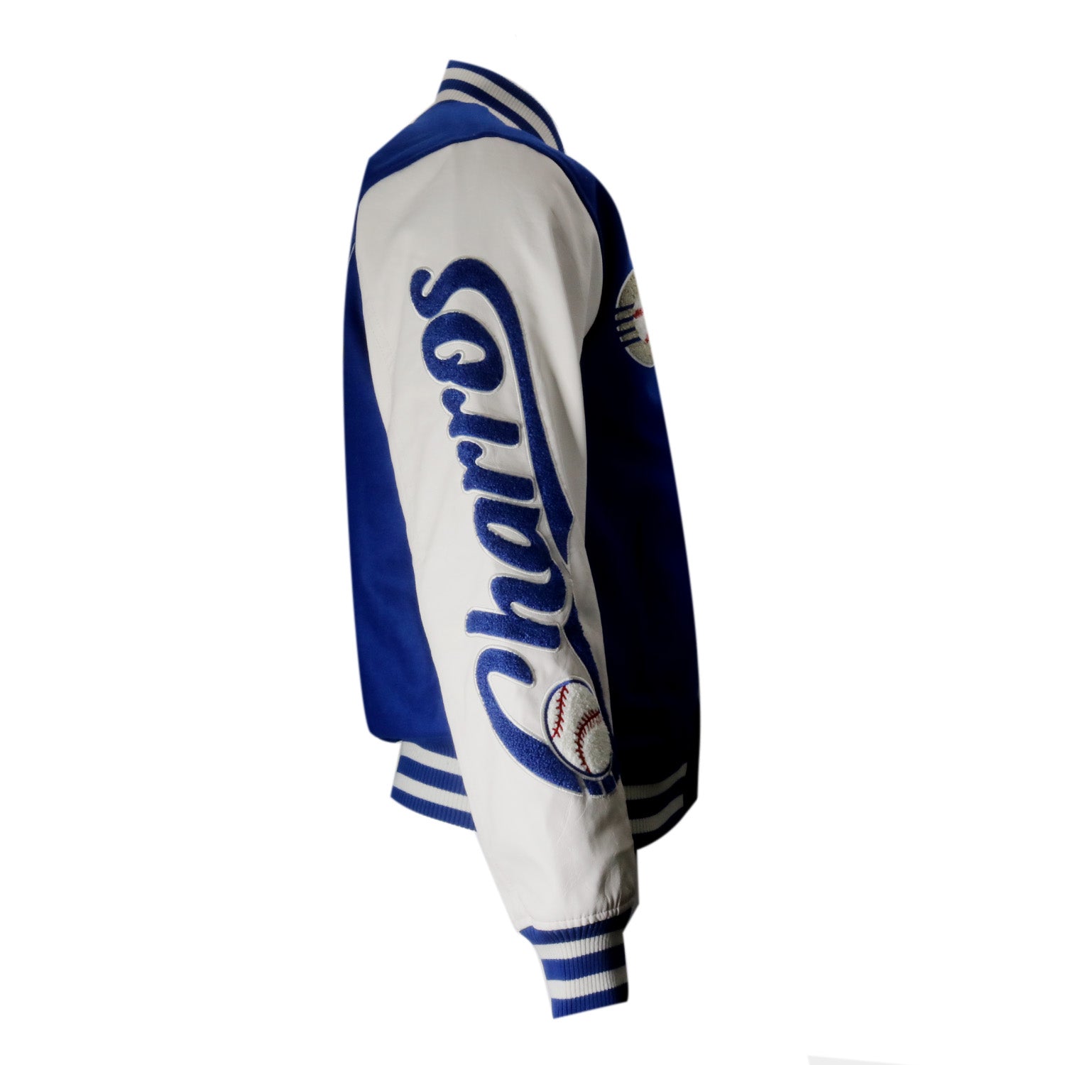 Varsity Jacket Charros Embroidered New Era - Stylish Baseball Jacket for Men & Women - Perfect for Casual Wear, Sports Events & Street Fashion