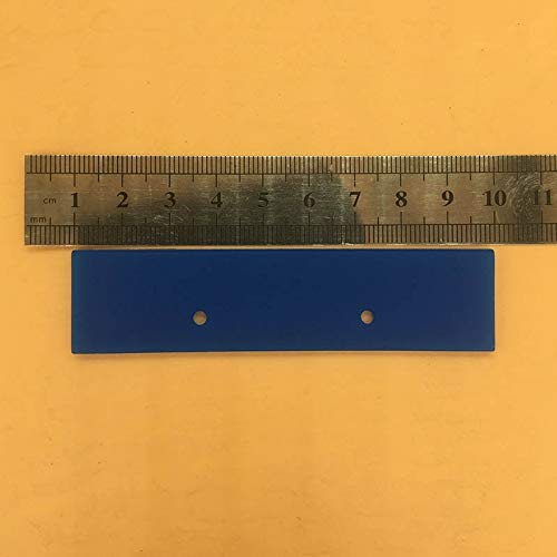 Epson DX5 DX7 Printhead Replacement Parts - 2Pcs Blue & 2Pcs Black Soft Rubber Blade Wipers for PRTA10187 Cleaning Unit | Compatible with UV Solvent Inkjet Printers | Perfect for Office & Commercial Printing Maintenance
