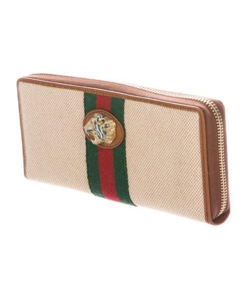 Gucci Rajah Zip Around Wallet in Beige Vintage Canvas - Stylish & Durable for Everyday Use & Travel
