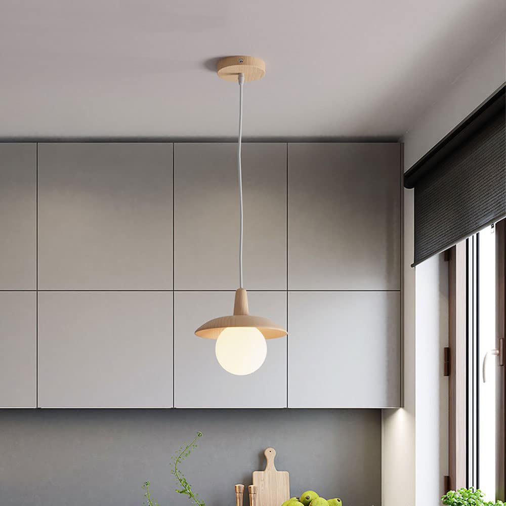 Modern Adjustable G9 Mini Pendant Lighting - Nordic Style Macaron Ceiling Light Fixture for Kitchen Island, Dining Room & Living Room | Perfect for Coffee Bars, Breakfast Nooks and Home Office Lighting