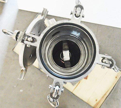 INTSUPERMAI #4 304 Stainless Steel Bag Filter Housing - 1” NPT 120PSI Water Filtration System for Industrial & Home Water Purification | Perfect for Drinking Water, Aquariums, and Pool Filtration