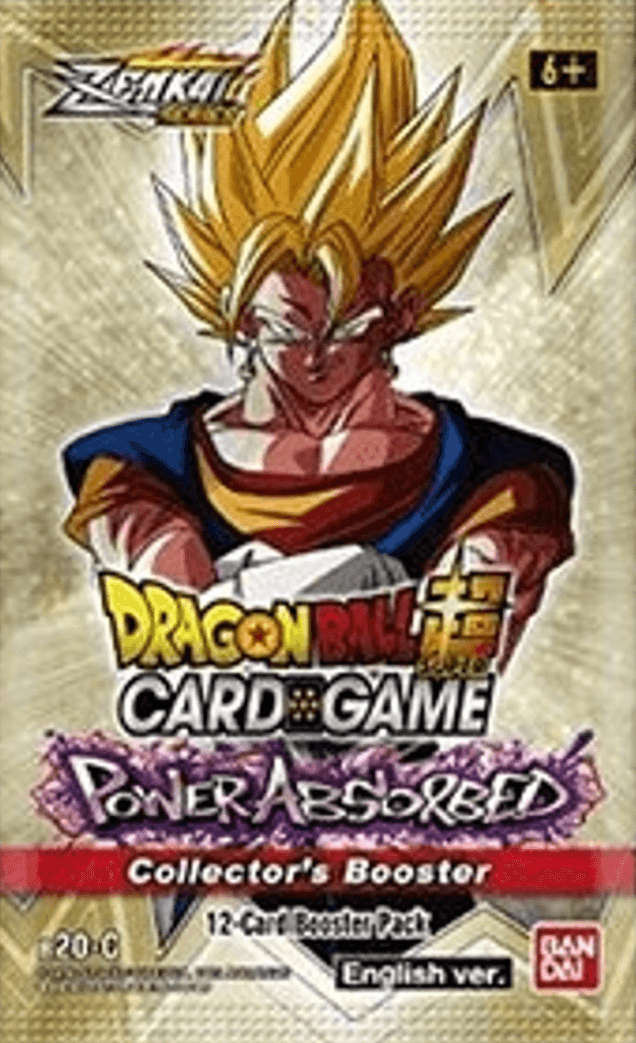 Dragon Ball Super Card Game Zenkai Series Set 03 Power Absorbed (B20 C) Collector Booster Pack - Perfect for TCG Collectors & Competitive Players