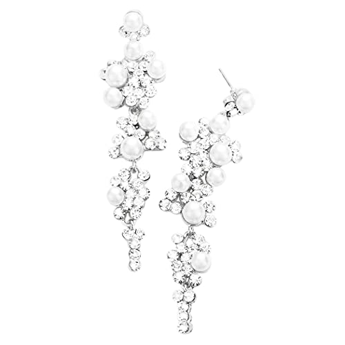 White Pearl Silver Tone