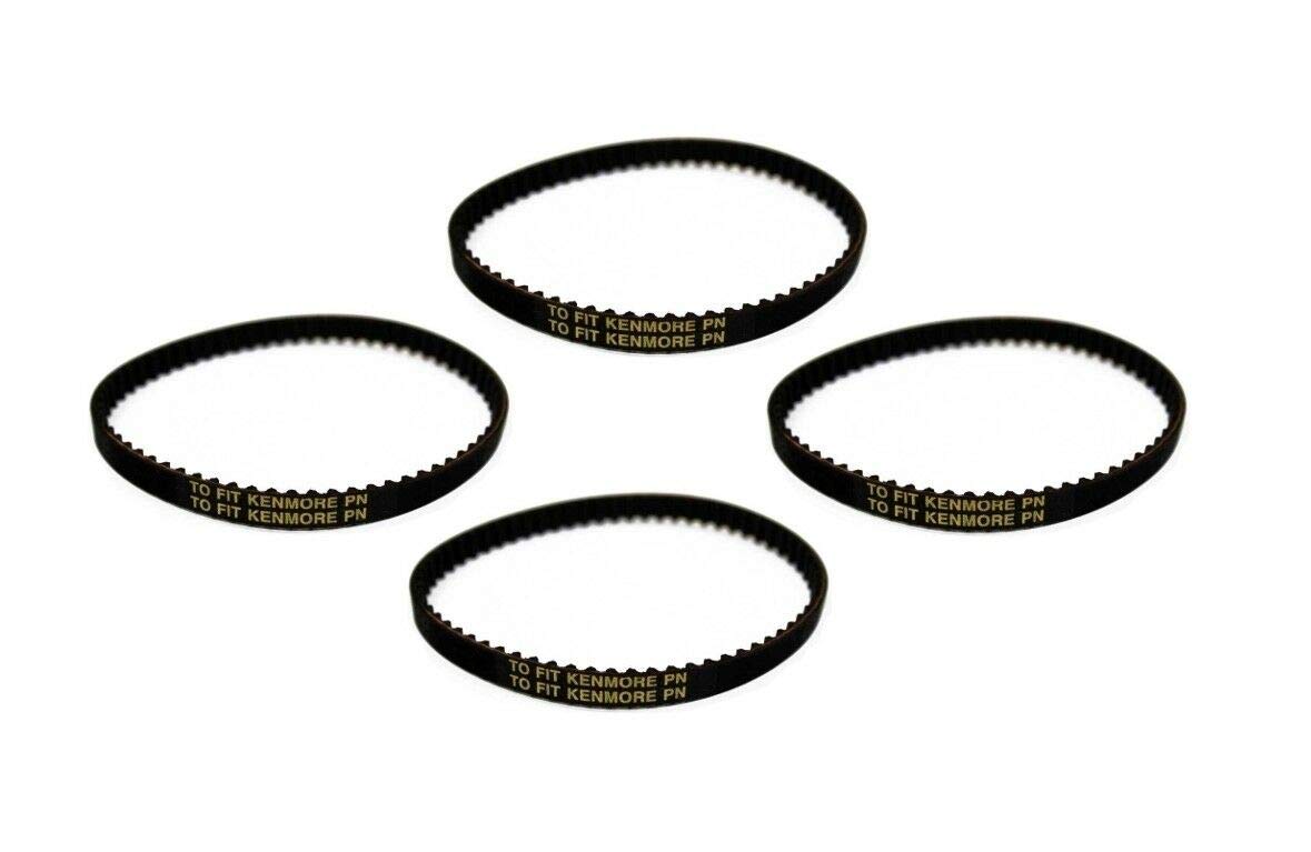 4 Pack Kenmore Canister Vacuum Belts Replacement - Compatible with CB-1, 20-5285, 742024, 46-330003, 743411 - Perfect for Home Cleaning & Maintenance