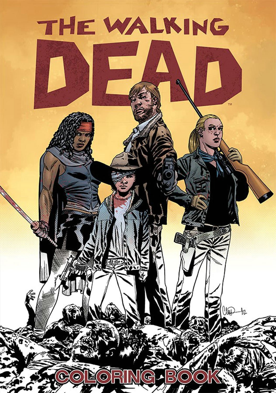 The Walking Dead Coloring Book for Adults - Zombie Apocalypse Stress Relief & Relaxation - Perfect Gift for Fans of AMC's Hit TV Show