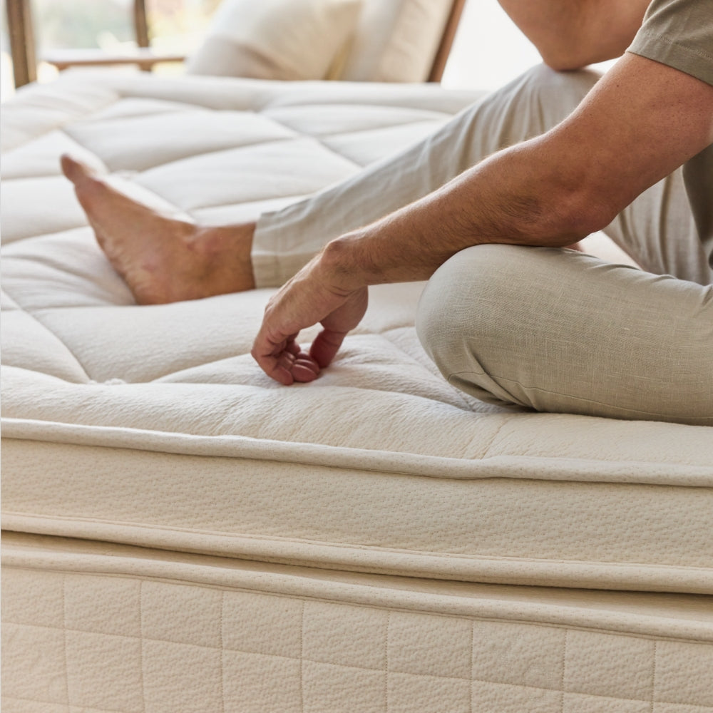 Premium Organic Mattress - 100% Natural Materials for Healthy Sleep - Perfect for Eco-Friendly Bedrooms & Sustainable Home Decor