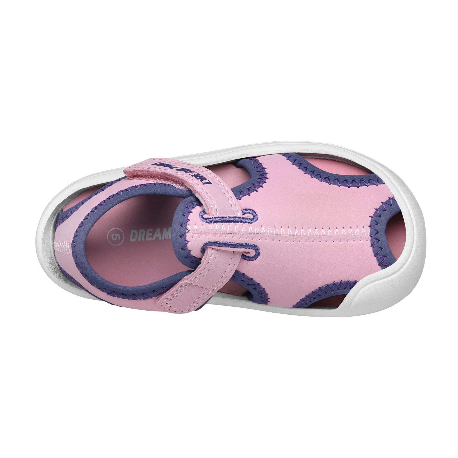 **DREAM PAIRS Boys Girls Water Shoes for Toddlers & Kids - Breathable Closed Toe Summer Sandals for Beach, Pool & Outdoor Play**