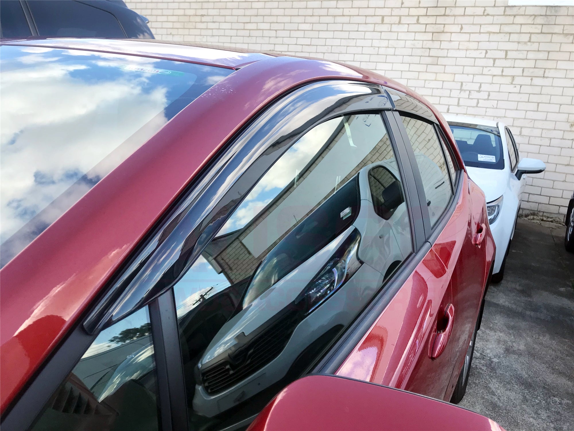 Premium Weather Shields for Toyota Corolla Hatchback 2018-2023 | Durable Rain Guards & Window Deflectors | Perfect for All-Weather Protection & Enhanced Style