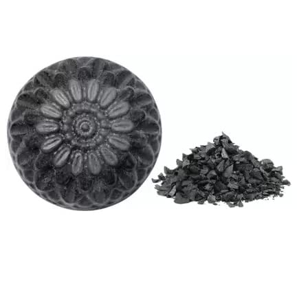 Organic Handmade Charcoal Soap for Women - Natural Skin Whitening, Detox & Acne Treatment | Anti-Wrinkle, Blackhead & Pimple Care for Face & Body | 100g | Perfect for Daily Cleansing & Spa Nights