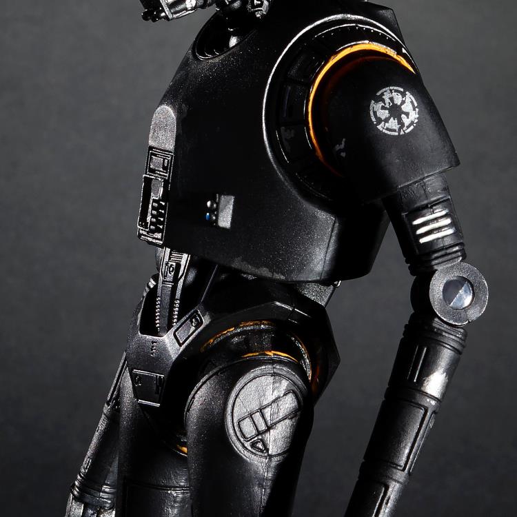 Star Wars The Black Series K-2SO Action Figure (Rogue One) - Collectible Droid for Display & Star Wars Fans