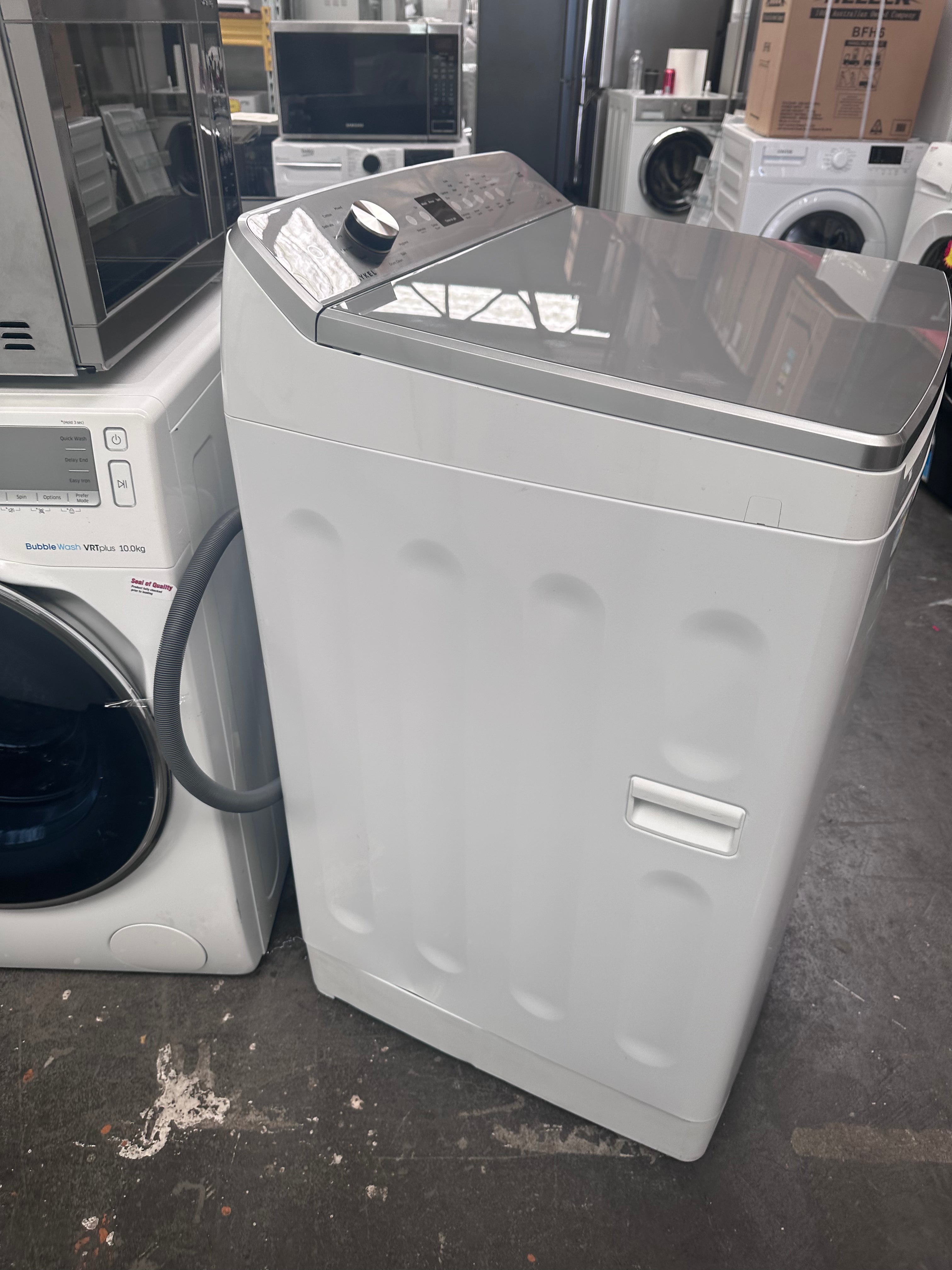 Fisher & Paykel Series 5 8kg Top Load Washing Machine with UV Sanitize Function - Factory Refurbished | Energy Efficient Laundry Solution for Homes & Apartments | Perfect for Small Spaces & Eco-Conscious Families