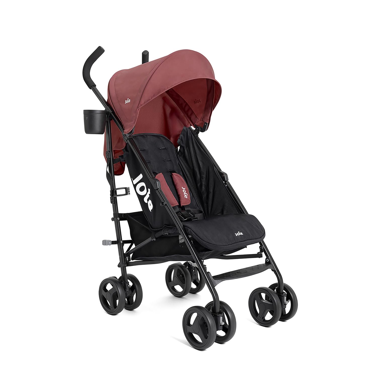 Lightweight Tansy Umbrella Stroller with Compact Fold & Multi-Position Recline - Perfect for Travel, Shopping & Airports (Crimson) - Ideal for Toddlers On-The-Go