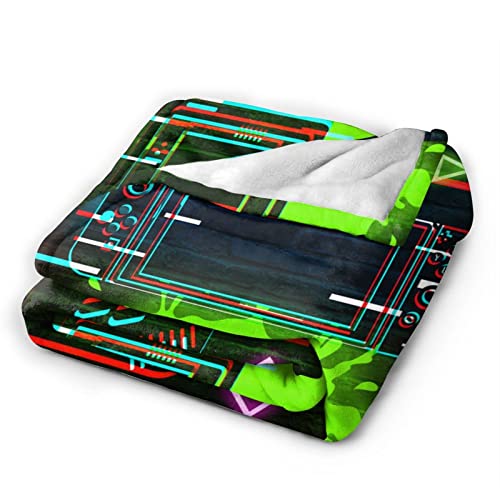 Soft Microfiber Gaming Throw Blanket for Teens - 80