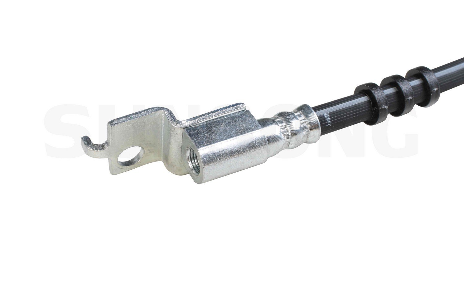 Sunsong 2203114 Brake Hydraulic Hose - High Performance Replacement for Trucks & SUVs - Durable DOT Approved Brake Line - Perfect for Off-Roading, Towing & Heavy Duty Use