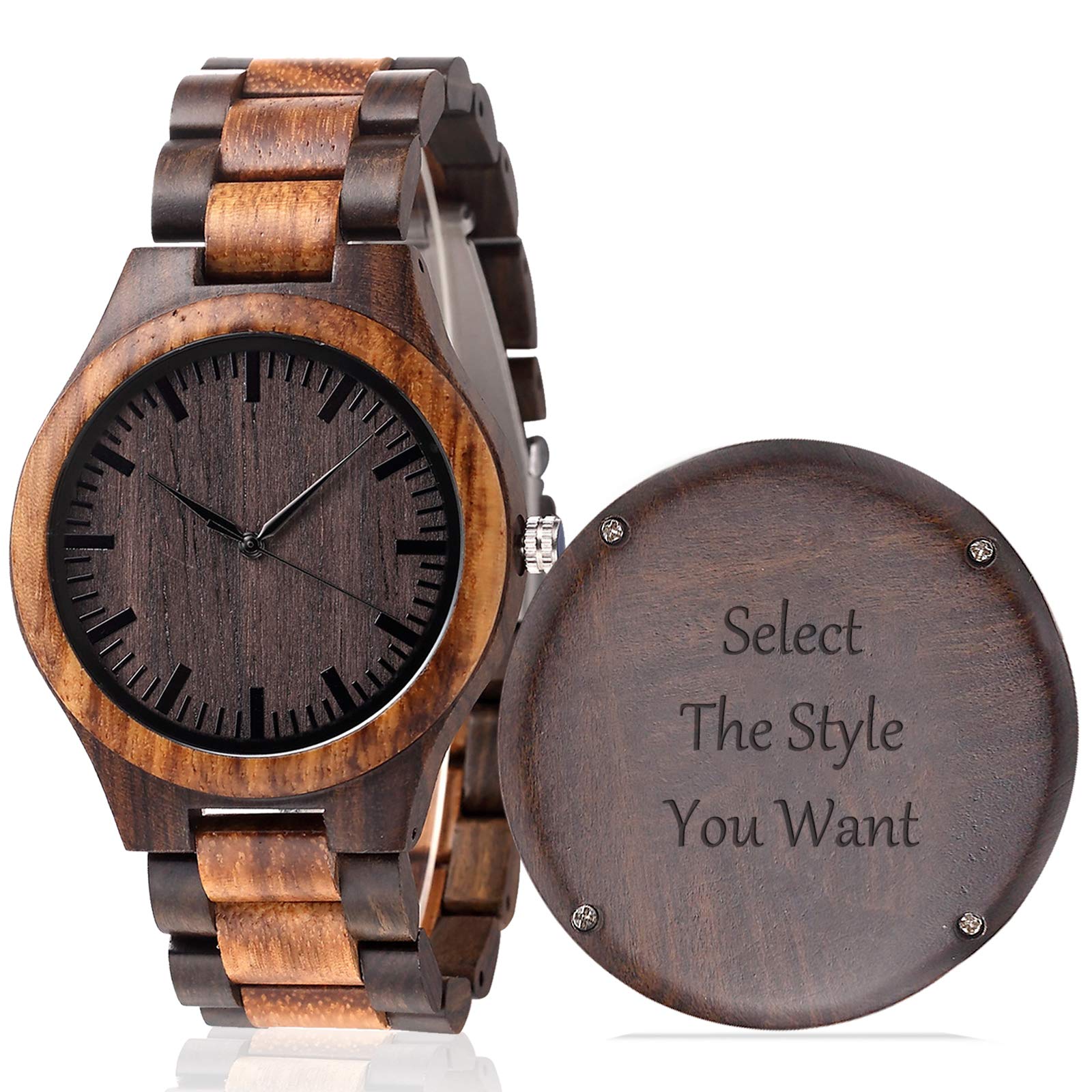 Premium Handcrafted Wooden Watches for Men & Women - Unique Eco-Friendly Gift for Special Occasions | Perfect for Weddings, Anniversaries & Graduations