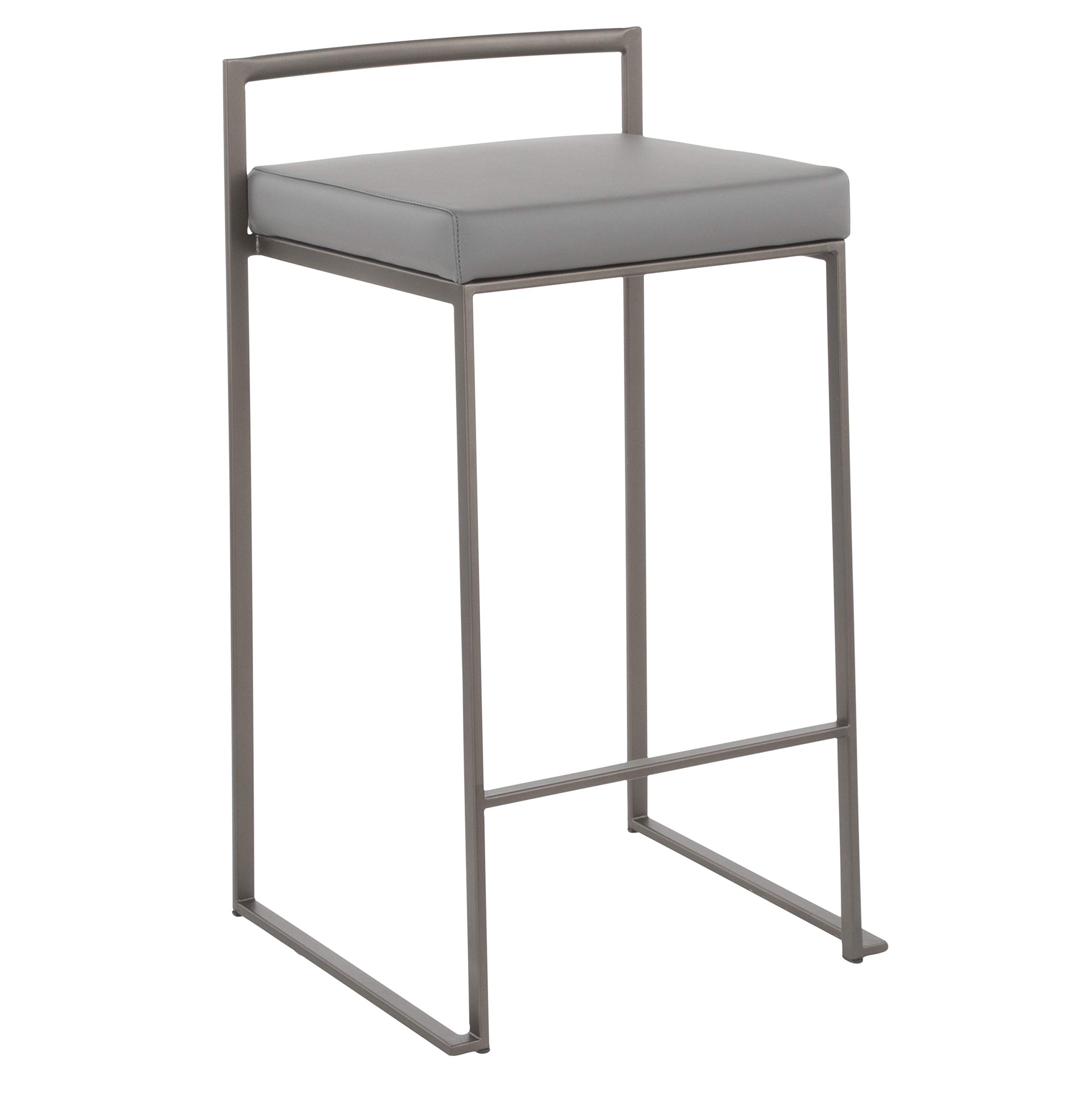 Antique Metal Counter Stools Set of 2 - 24