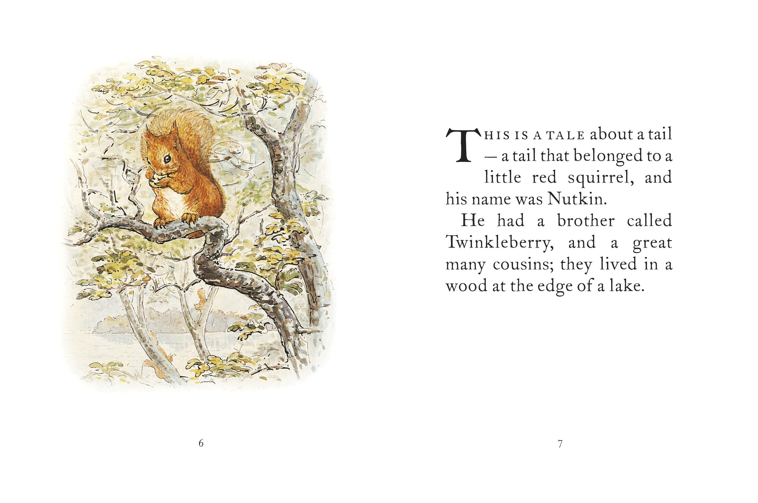 The Tale of Squirrel Nutkin by Beatrix Potter - Classic Children's Book for Bedtime Stories & Early Reading