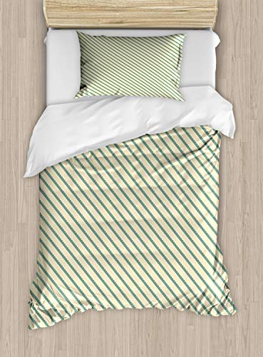 Jade Green and Cream
