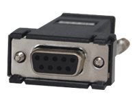 DB9 Female to RJ45 Female Crossover Serial Adapter - High-Speed Data Transfer for Networking, Industrial Automation & Legacy Device Connectivity