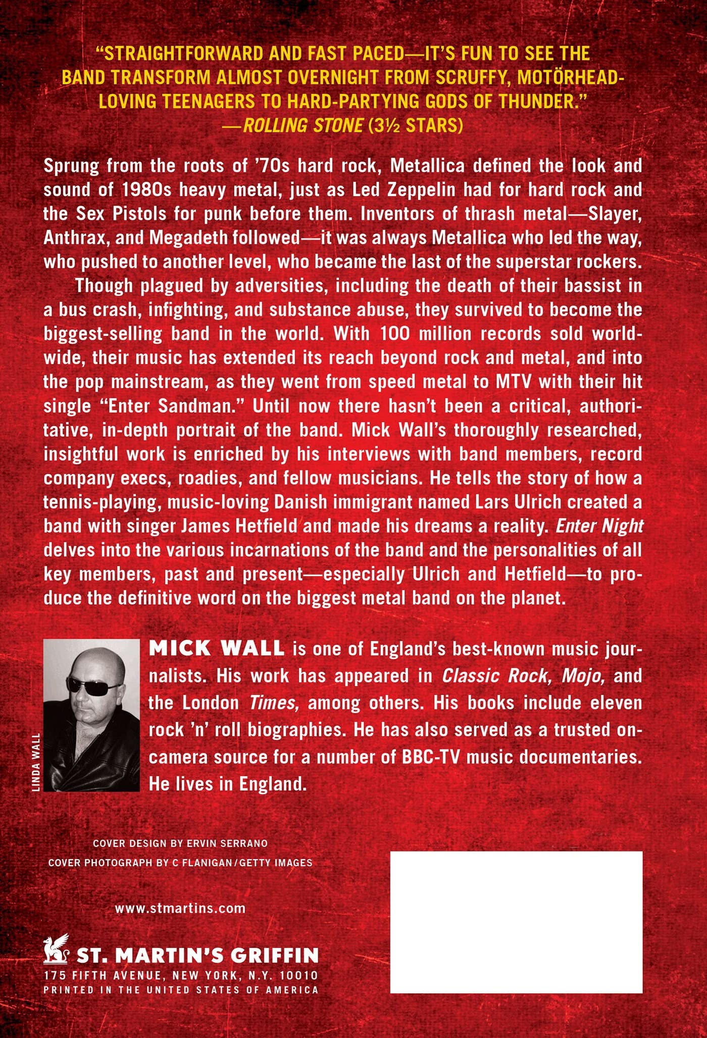 Enter Night: The Definitive Biography of Metallica - Explore the Legendary Band's History, Music & Impact | Perfect for Rock Fans, Music Lovers & Gift Ideas